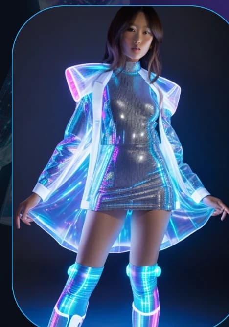 HoloGlam — look 1